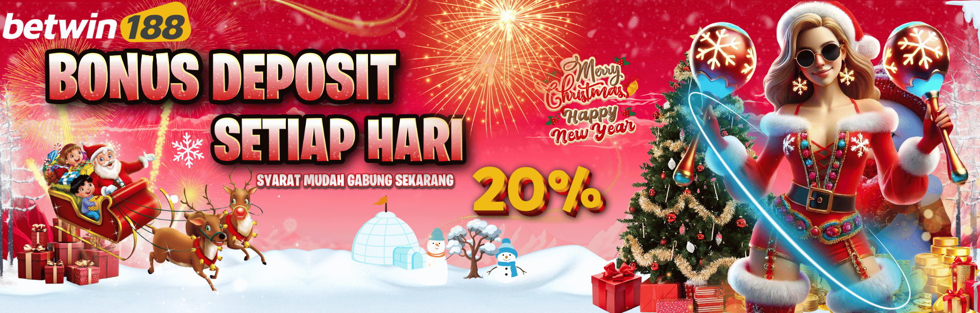 Bonus Deposit 20% Setiap Hari
