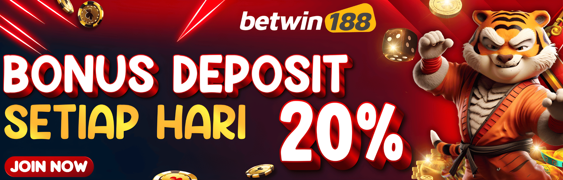 Bonus Deposit 20% Setiap Hari