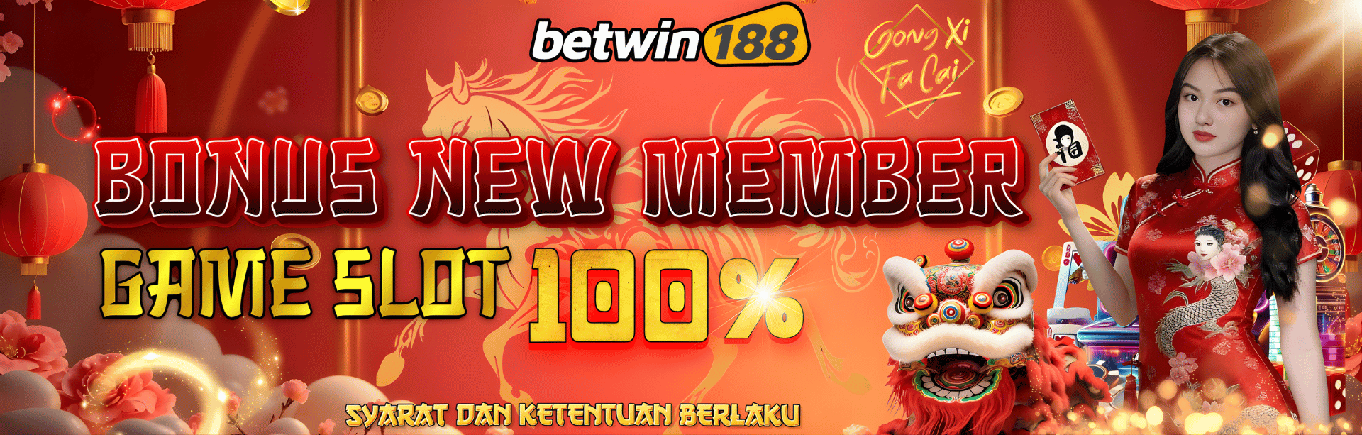 BONUS GACOR NEW MEMBER 100%