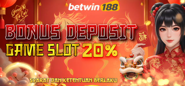 Bonus Deposit 20% Setiap Hari