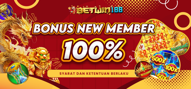 BONUS GACOR NEW MEMBER 100%