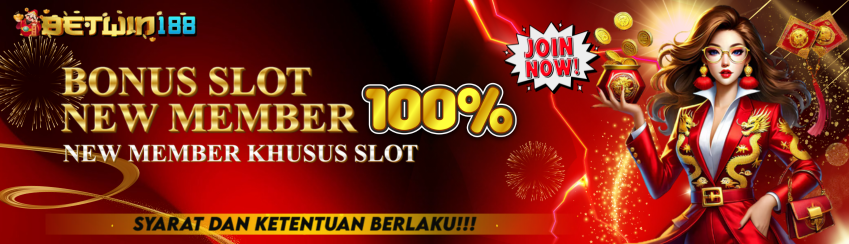 BONUS GACOR NEW MEMBER 100%