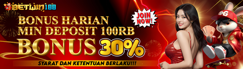 BONUS DEPOSIT 100RB SETIAP HARI