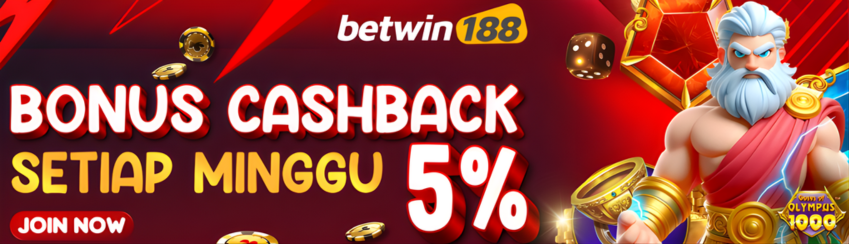 SPECIAL BONUS CASHBACK MINGGUAN