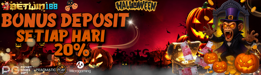 BONUS HARIAN 20% ALL SLOT