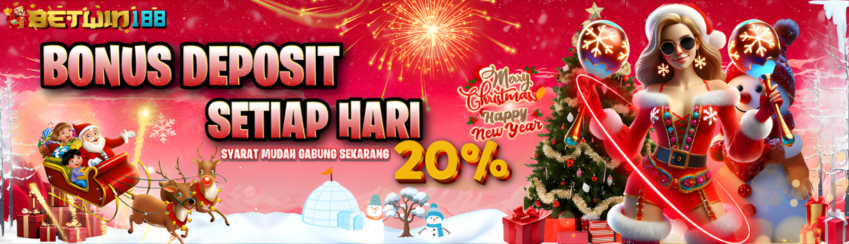 BONUS HARIAN 20% ALL SLOT