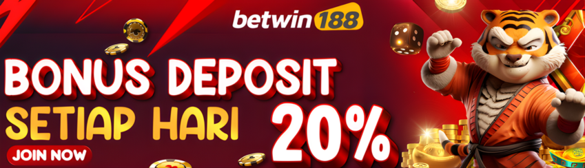 BONUS HARIAN 20% ALL SLOT