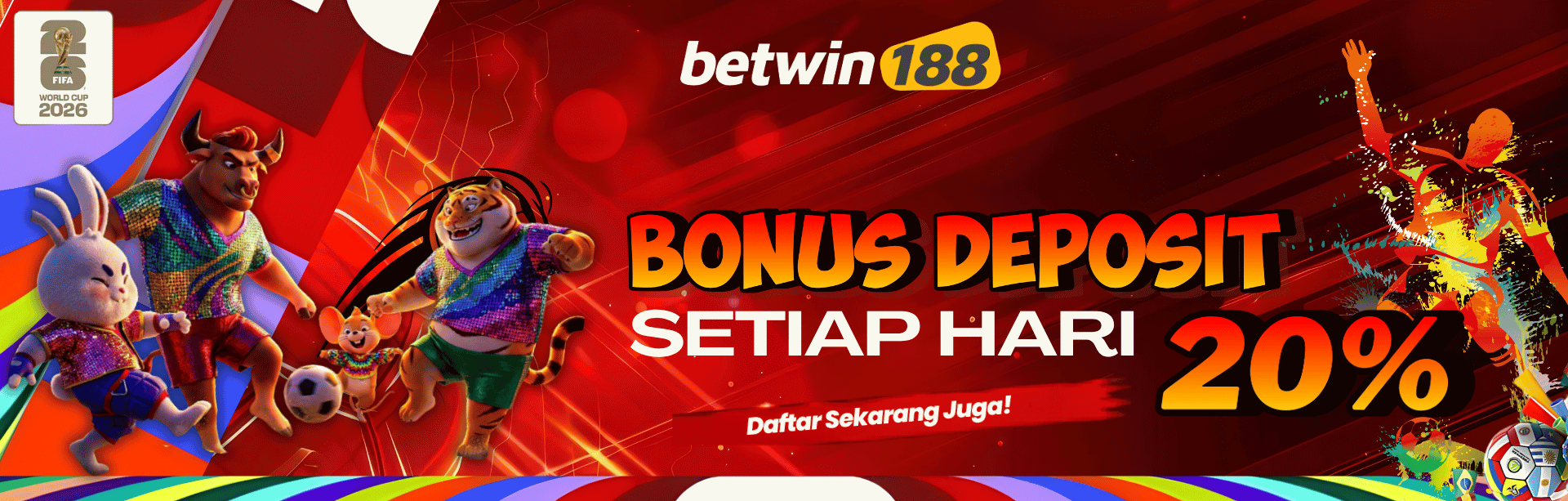 Bonus Deposit 20% Setiap Hari