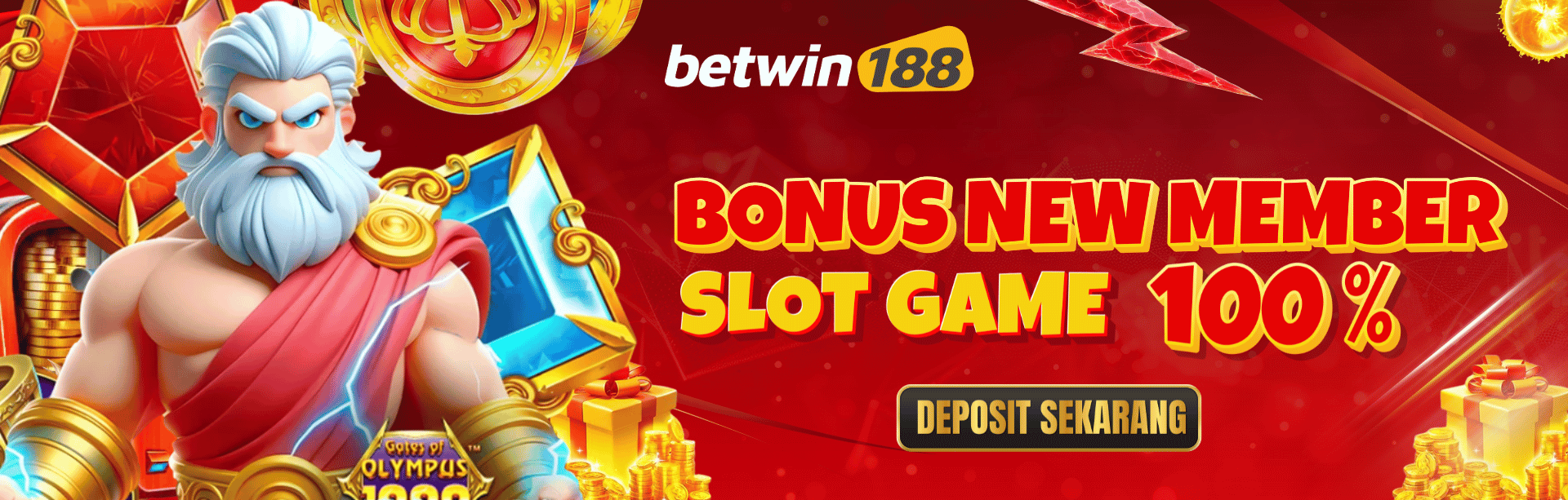 BONUS GACOR NEW MEMBER 100%