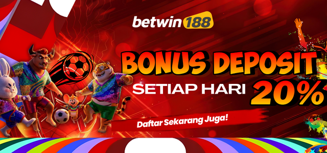 Bonus Deposit 20% Setiap Hari