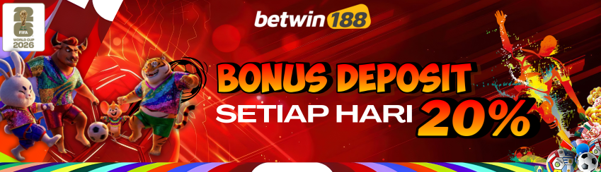 BONUS HARIAN 20% ALL SLOT
